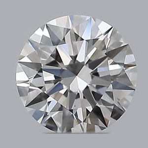 Round diamond — real photo