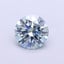 1.08 Ct. Fancy Vivid Blue Round Lab Grown Diamond
