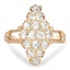 Victorian Diamond Cocktail Ring