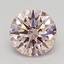 2.41 Ct. Fancy  Pink Round Lab Grown Diamond