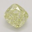 1.01 Ct. Fancy Yellow Cushion Diamond