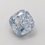 1.01 Ct. Fancy Intense Blue Cushion Lab Grown Diamond
