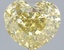 3.10 Ct. Fancy Intense  Yellow Heart Lab Grown Diamond