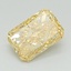 1.03 Ct. Fancy Intense Yellow Radiant Lab Grown Diamond