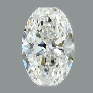 Oval diamond — real photo