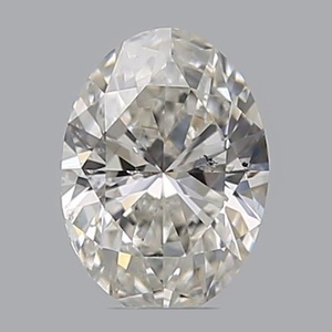 Oval diamond — real photo