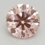 2.50 Ct. Fancy Intense Pink Round Lab Grown Diamond