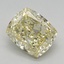 1.64 Ct. Fancy Yellow Cushion Lab Grown Diamond