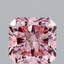 1.54 Ct. Fancy Vivid Pink Radiant Lab Grown Diamond