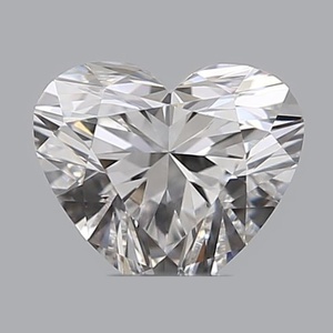 Heart diamond — real photo
