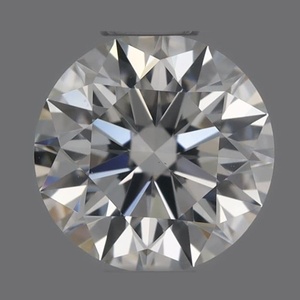 Round diamond — real photo