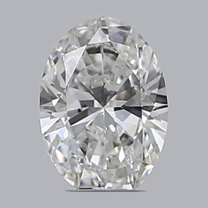 Oval diamond — real photo