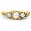 Art Nouveau Pearl Vintage Ring