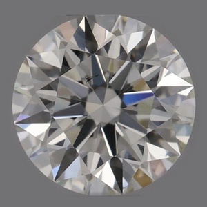 Round diamond — real photo