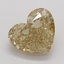1.33 Ct. Fancy Brown-Yellow Heart Diamond