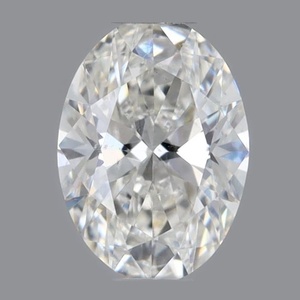 Oval diamond — real photo