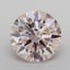 0.99 Ct. Fancy Light Pink Round Lab Grown Diamond