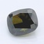 1.05 Ct. Fancy Gray Green Cushion Lab Grown Diamond