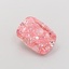 2.66 Ct. Fancy Vivid  Pink Cushion Lab Grown Diamond