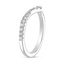 18K White Gold Chiara Diamond Ring (1/4 ct. tw.), smallside view