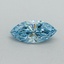 0.71 Ct. Fancy Vivid Blue Marquise Lab Grown Diamond