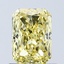 1.06 Ct. Fancy Vivid Yellow Radiant Lab Grown Diamond