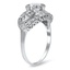 The Leonarda Ring, smalltop view on a hand
