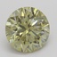 1.01 Ct. Fancy Brownish Greenish Yellow Round Diamond