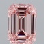 2.90 Ct. Fancy Intense Pink Emerald Lab Grown Diamond