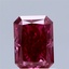 1.01 Ct. Fancy Deep Pink Radiant Lab Grown Diamond