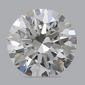 Round diamond — real photo