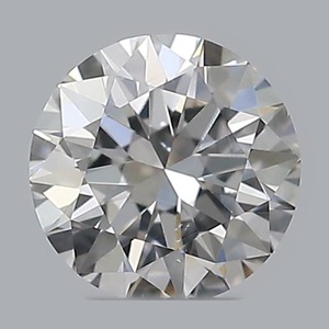 Round diamond — real photo