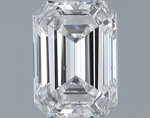 Emerald diamond — real photo