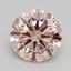 2.33 Ct. Fancy Light Pink Round Lab Grown Diamond