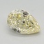 1.11 Ct. Fancy Yellow Pear Lab Grown Diamond