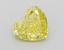 2.25 Ct. Fancy Vivid  Yellow Heart Lab Grown Diamond