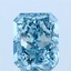 2.02 Ct. Fancy Intense Blue Radiant Lab Grown Diamond