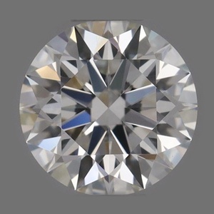 Round diamond — real photo