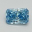 2.42 Ct. Fancy Vivid Blue Radiant Lab Grown Diamond
