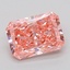 2.01 Ct. Fancy Vivid  Pink Radiant Lab Grown Diamond