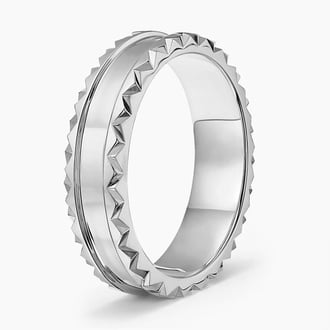 Sol Ring in 14K White Gold