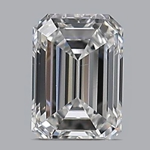 Emerald diamond — real photo
