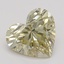 1.05 Ct. Fancy Brownish Yellow Heart Diamond