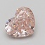 2.10 Ct. Fancy Pink Heart Lab Grown Diamond
