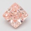 9.07 Ct. Fancy Vivid Pink Cushion Lab Grown Diamond