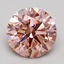 2.00 Ct. Fancy Intense Pink Round Lab Grown Diamond