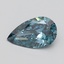 0.70 Ct. Fancy Vivid Blue Pear Lab Grown Diamond