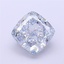 3.82 Ct. Fancy Intense Blue Cushion Lab Grown Diamond