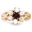 Victorian Garnet Vintage Ring