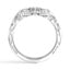 Twisted Shank Lab White and Natural Black Diamond Ring, smallview